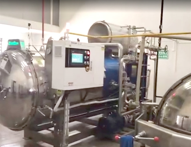 馬口鐵罐頭殺菌鍋客戶現場