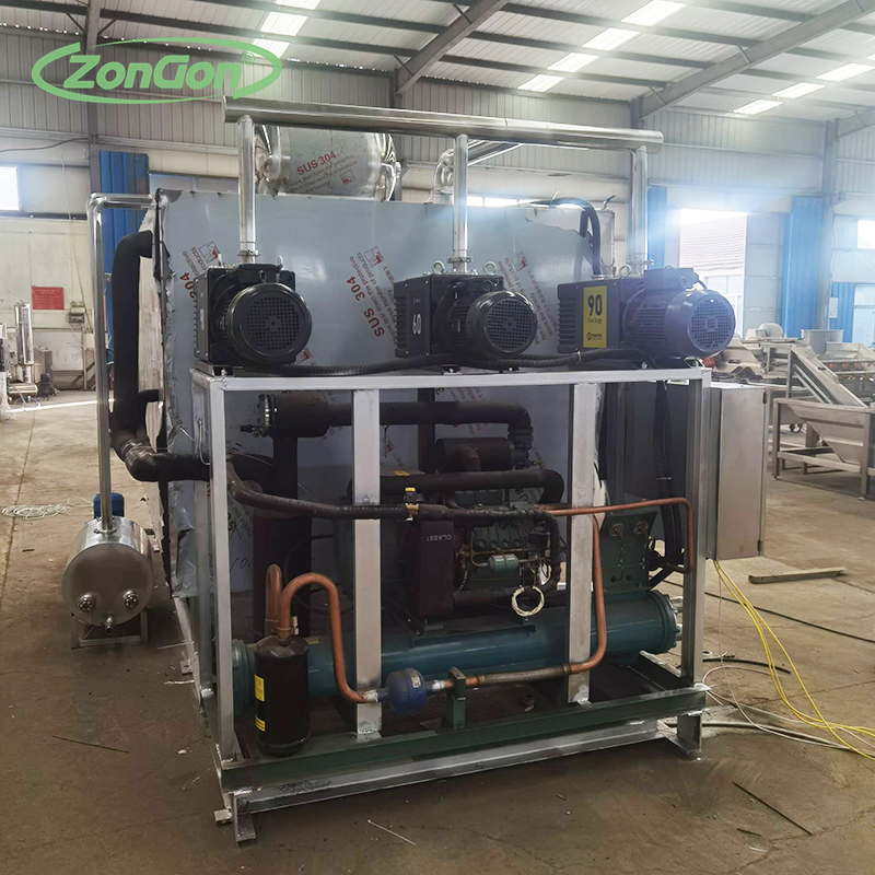 內蒙古沙棘鄂倫春（chūn）藍莓真空冷凍幹燥機 漿果類專用設備 智能PLC控製