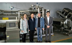 南非客戶來我廠（chǎng）考察（chá）全自動噴淋殺菌釜達成合作意向！
